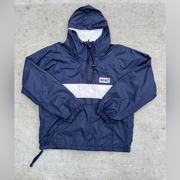 Disney Other - Vintage 90s Disney Parks Pullover Walt Disney World 3/4 Zip Windbreaker AS IS